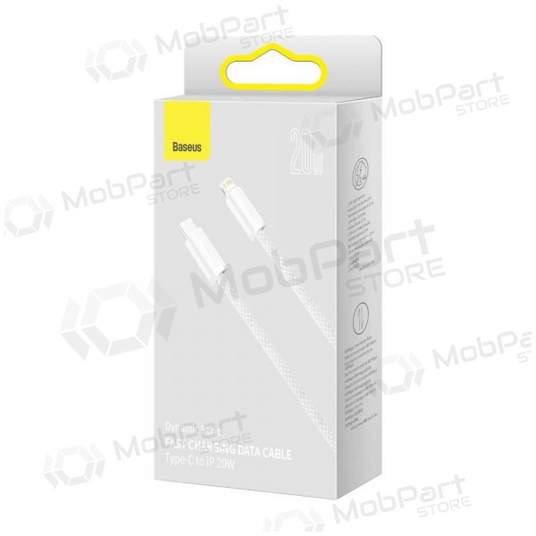 Kabel Baseus Dynamic Type-C - Lightning 20W 1.0m (Weiß) CALD000002 Kabel Baseus Dynamic Type-C - Lightning 20W 1.0m (Weiß) CALD000002
