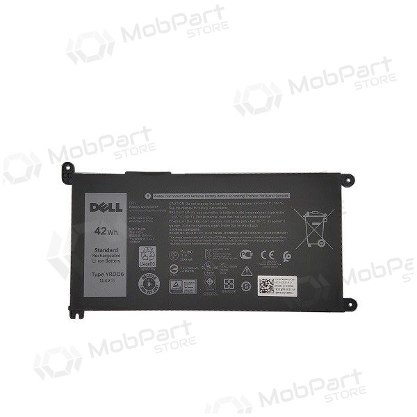 DELL YRDD6, 3500mAh Laptop-Batterie / Akku - PREMIUM DELL YRDD6, 3500mAh Laptop-Batterie / Akku - PREMIUM