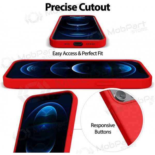 Samsung Galaxy A57 hülle Mercury - Pure Magsafe Silicon Case (rot)