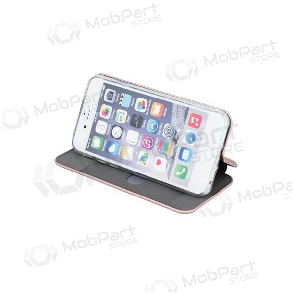 Apple iPhone 12 / 12 Pro hülle - Book Elegance (rosa / gold)