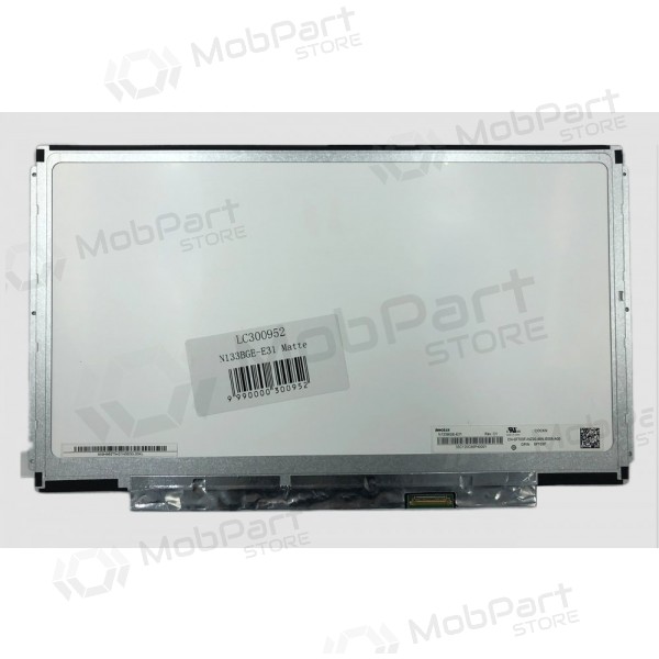 Matrica 13.3“ 1366x768 HD, LED, SLIM, matinis, 30pin (dešinė), A+ Matrica 13.3“ 1366x768 HD, LED, SLIM, matinis, 30pin (dešinė), A+