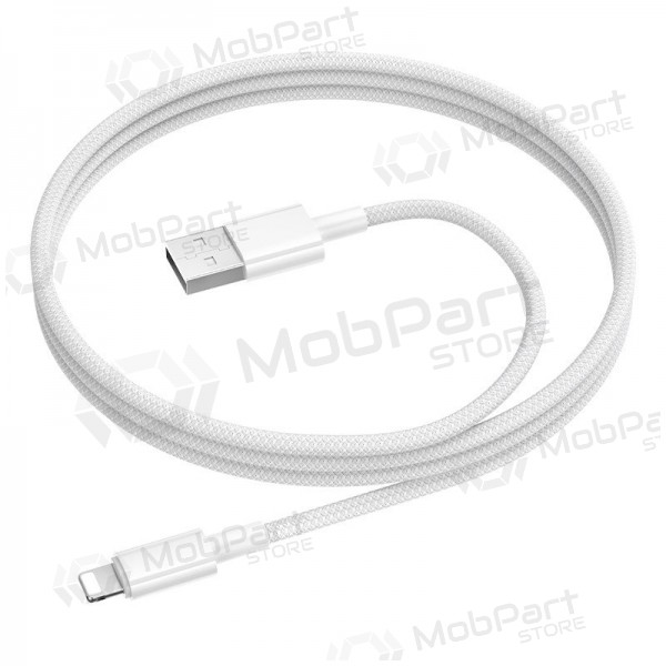 Lightning-Kabel Borofone BX117 USB-A zu Lightning 1 m 2.4A weiß