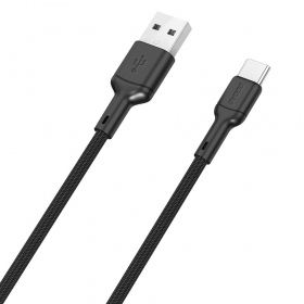 USB-Kabel Dudao L9T USB-A auf USB-C 5A 1.0m schwarz
