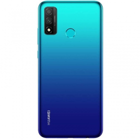 Huawei P Smart 2020 Rückseite Akkudeckel Blau (Aurora Blue) (gebraucht grade C, original)