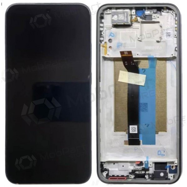Xiaomi Redmi Note 15 Pro 5G bildschirm (schwarz) (mit rahmen) (original)