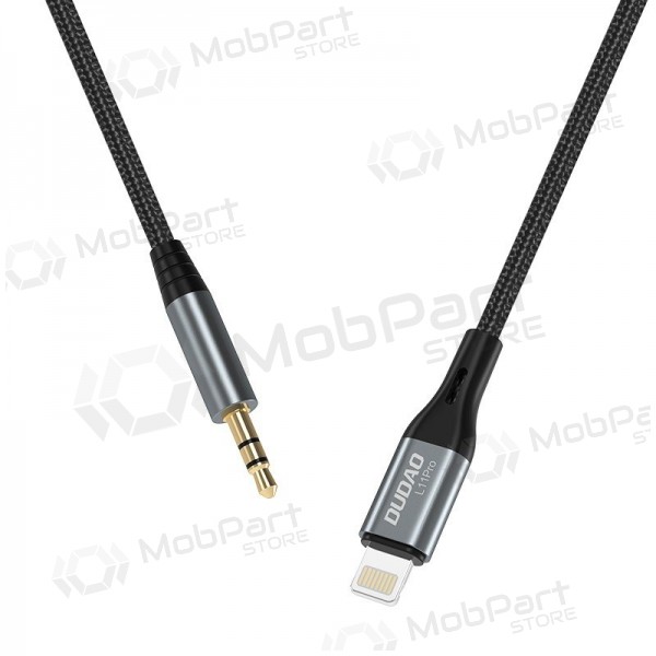 Audio-Kabel Dudao L11Pro Lightning auf 3.5 mm 1 m schwarz