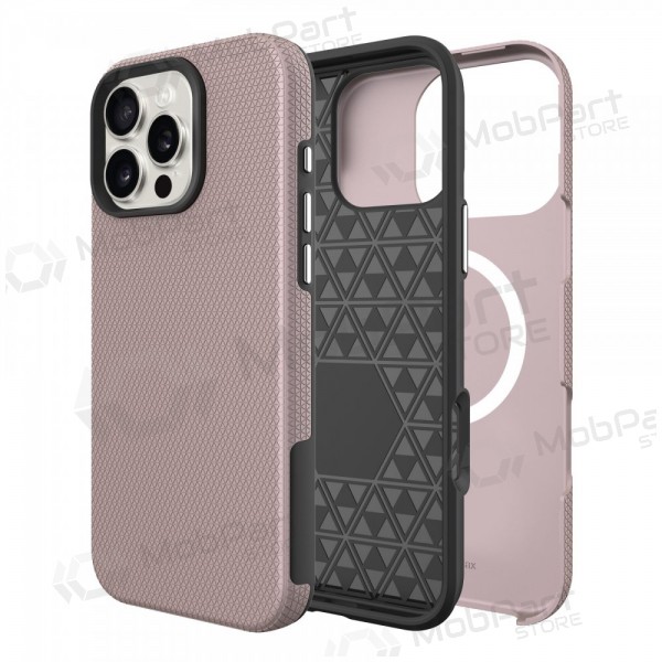 Handyhülle Perfectionists Triangle Mag Case Apple iPhone 15 Pro Max rožinio aukso