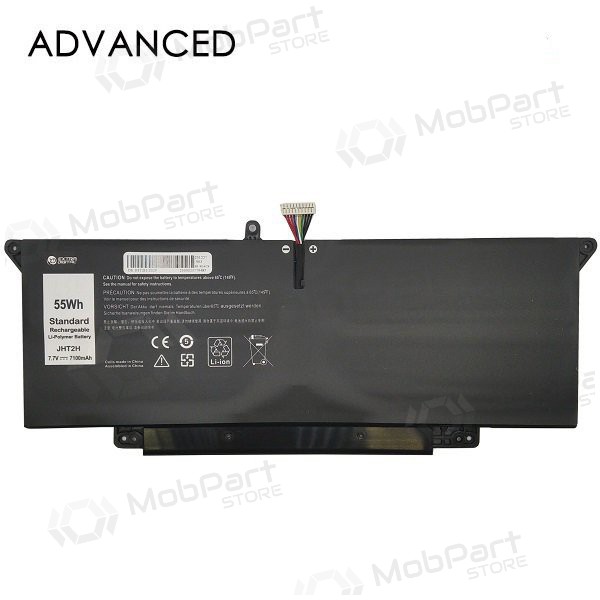 DELL JHT2H, 7100mAh Laptop-Batterie / Akku, Advanced DELL JHT2H, 7100mAh Laptop-Batterie / Akku, Advanced