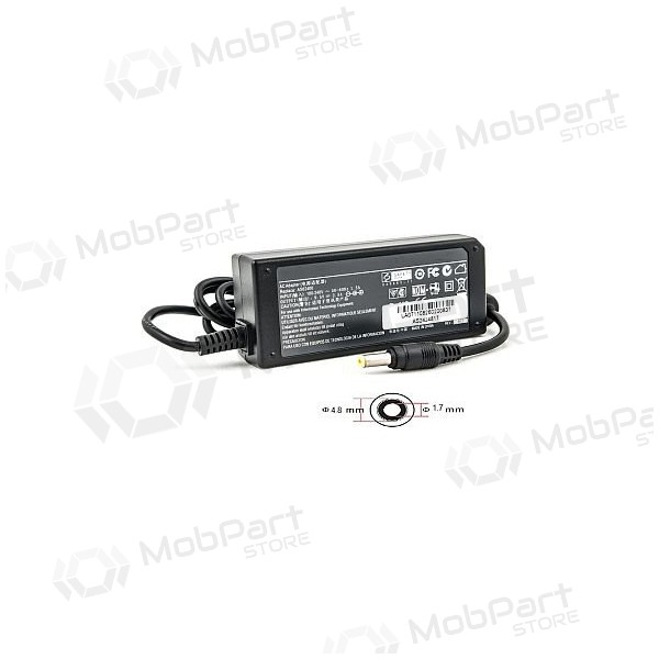 ASUS 220V, 24W: 9.5V, 2.5A Laptop Ladegerät Netzteil ASUS 220V, 24W: 9.5V, 2.5A Laptop Ladegerät Netzteil
