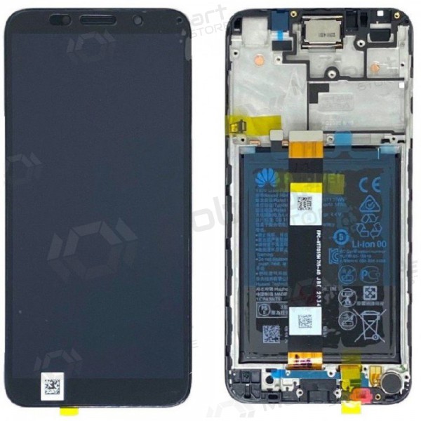 Huawei Y5p 2020 Display (Schwarz) (mit Rahmen und Batterie) (service pack) (original) Huawei Y5p 2020 Display (Schwarz) (mit Rahmen und Batterie) (service pack) (original)