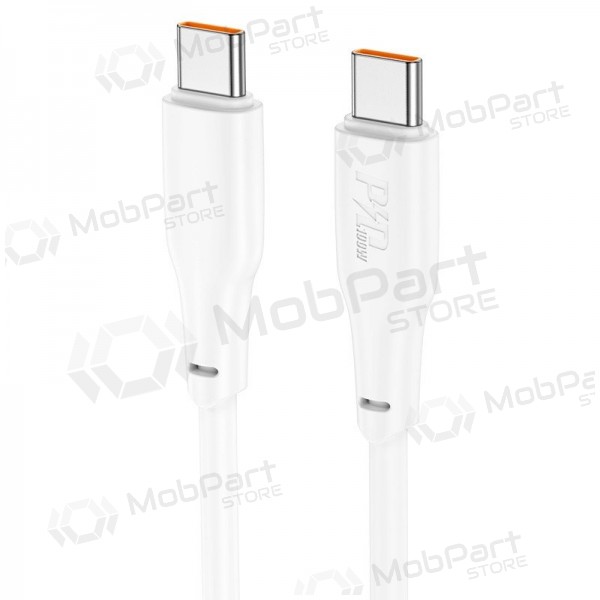 USB-C-Kabel Hoco X93 USB-C auf USB-C 1 m 100 W weiß