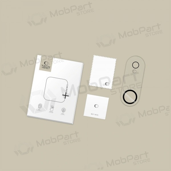 Apple iPhone Air Schutz gehärtetes Glas für Kamera - Tech-Protect Cam Fit+ (transparent)