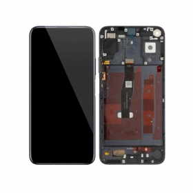 Ekranas Huawei Honor 20/Nova 5T su lietimui jautriu stikliuku und rėmeliu Black ORG