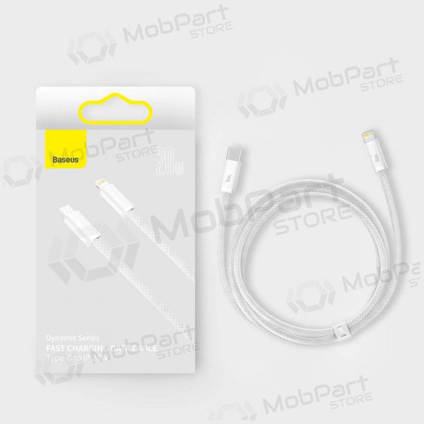 Kabel Baseus Dynamic Type-C - Lightning 20W 1.0m (Weiß) CALD000002 Kabel Baseus Dynamic Type-C - Lightning 20W 1.0m (Weiß) CALD000002