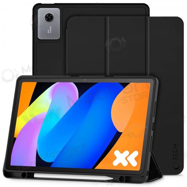Lenovo IdeaTab 12.1 hülle - Tech-Protect SmartCase Pen Holder (schwarz)