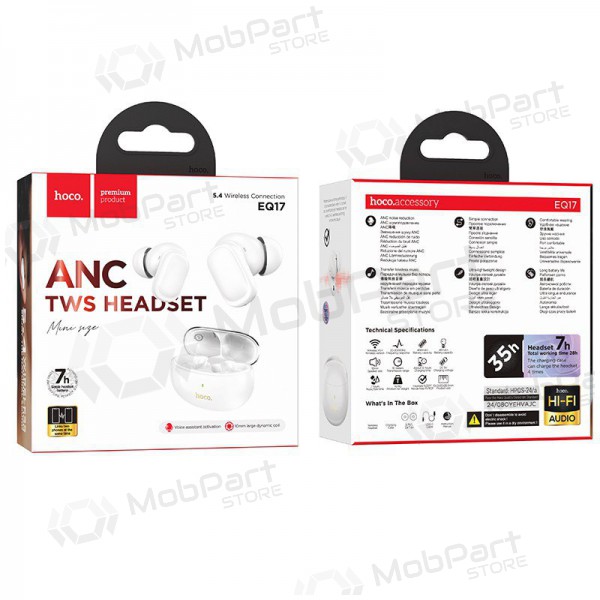 Kabelloss ausinės Hoco EQ17 ANC Kabelloss ausinės Hoco EQ17 ANC