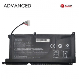 HP PG03XL, 4150mAh Laptop-Batterie / Akku, Advanced