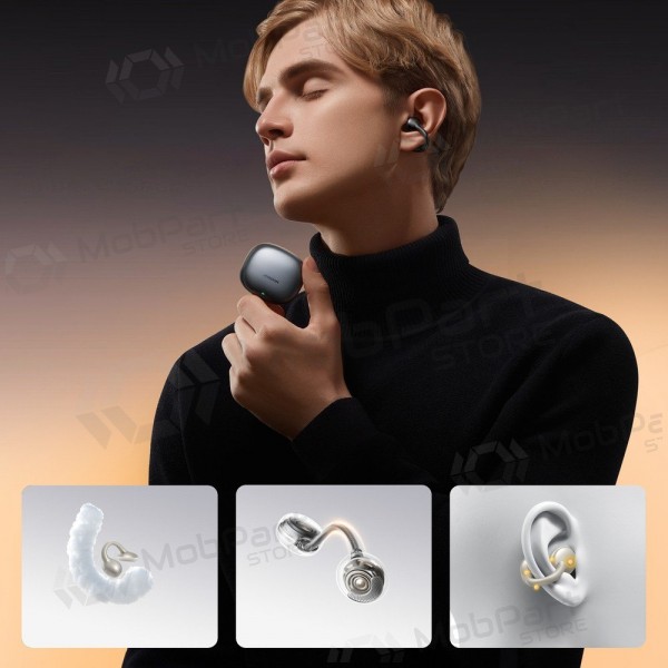 Kabellose Kopfhörer mit Mikrofon Joyroom JR-OE3 Bluetooth 5.4 USB-C grau