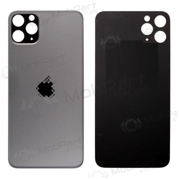 Apple iPhone 11 Pro Rückseite Akkudeckel Grau (space grey) (bigger hole for camera) Apple iPhone 11 Pro Rückseite Akkudeckel Grau (space grey) (bigger hole for camera)