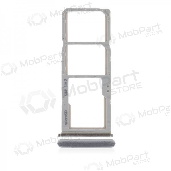 Samsung A705 Galaxy A70 2019 SIM-Kartenhalter Weiß (Silbrig)