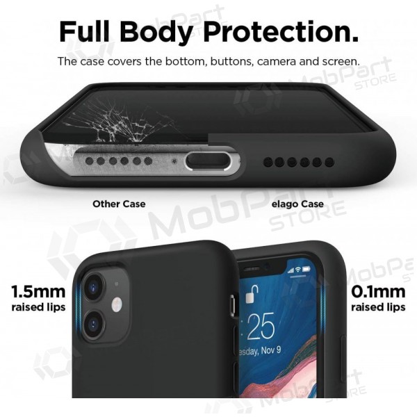 Xiaomi Redmi A7 4G hülle - Liquid Silicone - 1.5mm schwarz