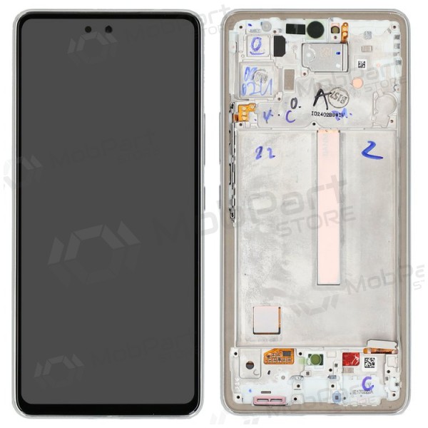 Samsung Galaxy A53 5G Display (Weiß) (mit Rahmen) (original) Samsung Galaxy A53 5G Display (Weiß) (mit Rahmen) (original)