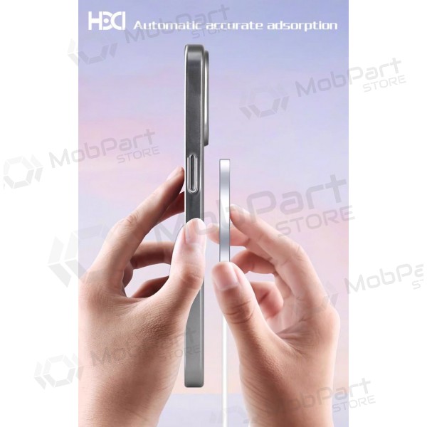 Handyhülle HDD Electro MagSafe Case Apple iPhone 13 Pro Grau