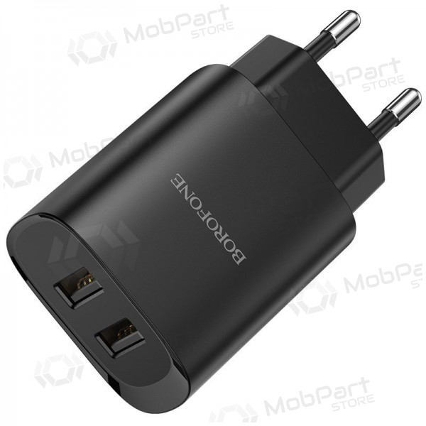 Ladegerät Borofone BN2 2xUSB 2.1A (Schwarz)