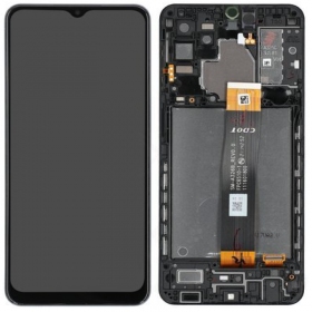 Samsung Galaxy A32 5G Display (Schwarz) (mit Rahmen) (original)