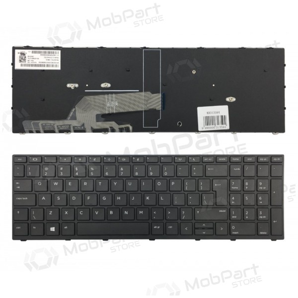 HP: Probook 450 G5, 455 G5, 470 G5 Tastatur mit Rahmen HP: Probook 450 G5, 455 G5, 470 G5 Tastatur mit Rahmen