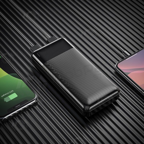 Externe Batterie Power Bank Hoco J72A 20000mAh Schwarz Externe Batterie Power Bank Hoco J72A 20000mAh Schwarz