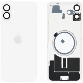 Apple iPhone 16 Plus rückseitige Abdeckung (weiß) (Premium)