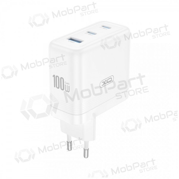 Telefonladegerät XO CE35 100 W 2x USB-C + USB-A weiß