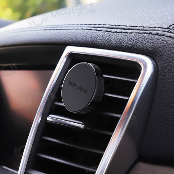 Automobilinis Universal telefono laikiklis Borofone BH8, mounted on the dashboard, magnetic, Schwarz Automobilinis Universal telefono laikiklis Borofone BH8, mounted on the dashboard, magnetic, Schwarz