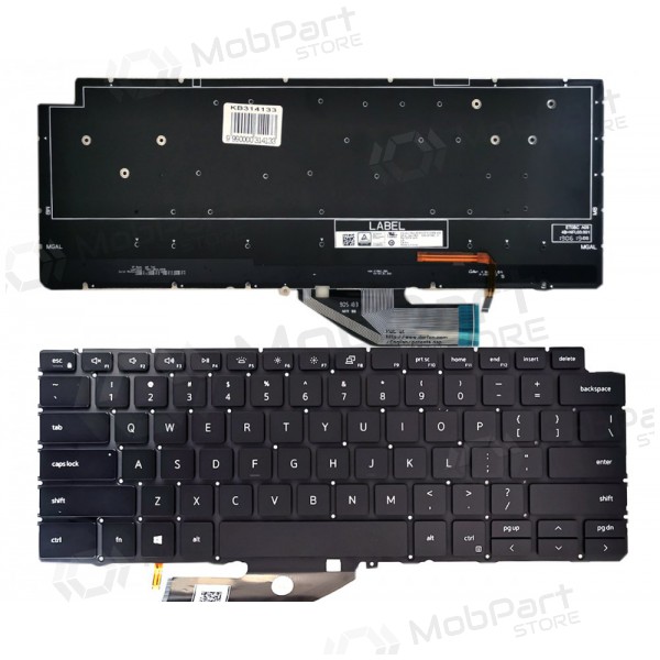 DELL XPS 13: 7390, 9730, 9780 Tastatur DELL XPS 13: 7390, 9730, 9780 Tastatur