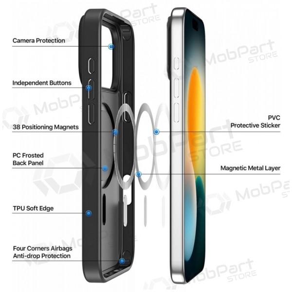 Apple iPhone 17 Pro Max, 18 Pro Max hülle - Dux Ducis Yind (schwarz)
