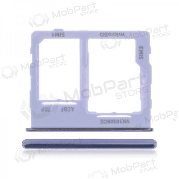 Samsung A326 Galaxy A32 5G 2021 SIM-Kartenhalter (Violett) (service pack) (original) Samsung A326 Galaxy A32 5G 2021 SIM-Kartenhalter (Violett) (service pack) (original)