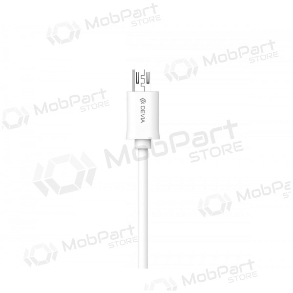 USB Kabel Devia Smart microUSB 1.0m (Weiß)
