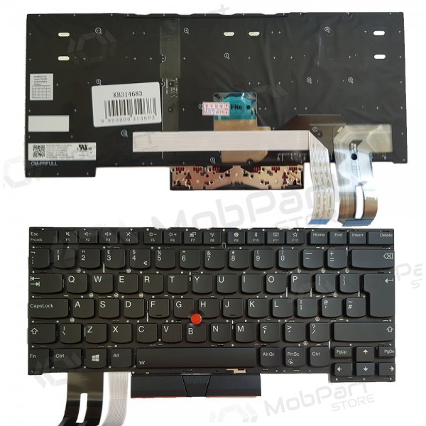 Lenovo ThinkPad T490s, T495s Tastatur (UK) (mit Beleuchtung) Lenovo ThinkPad T490s, T495s Tastatur (UK) (mit Beleuchtung)