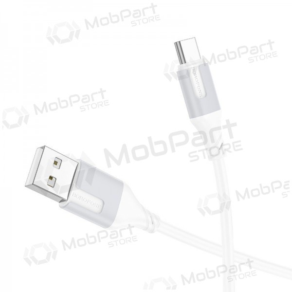 USB-C-Kabel Borofone BX101 USB-A auf USB-C 1 m weiß