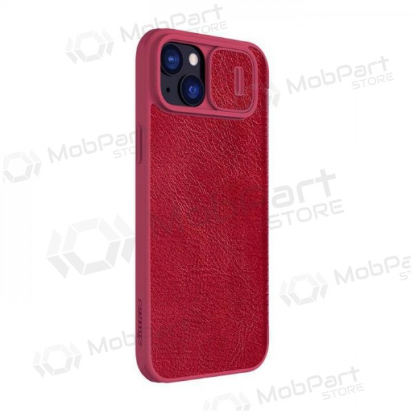 Apple iPhone 14 hülle -Nillkin Leather- (rot)