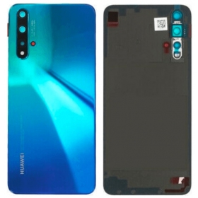 Huawei Nova 5T, Honor 20 rückseitige Abdeckung (blau) (original)