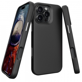 Handyhülle Perfectionists Triangle Mag Case Apple iPhone 12/12 Pro Schwarz