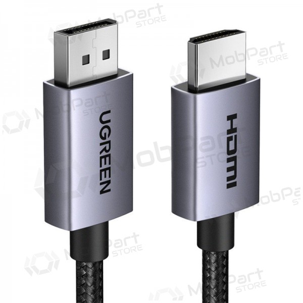 HDMI-Kabel Ugreen DP125 DisplayPort zu HDMI 2 m 4K 30 Hz schwarz