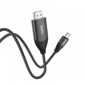 Kabel Hoco UA16 Type-C to HDMI 2.0m Grau