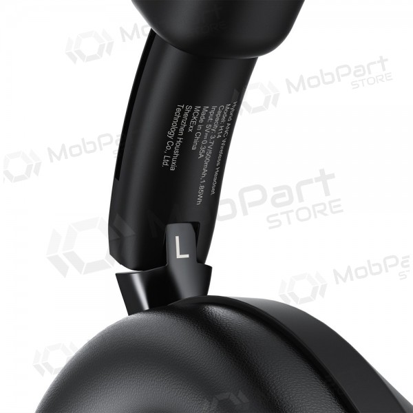 Kabellose Kopfhörer mit Mikrofon Acefast H14 Bluetooth USB-C schwarz