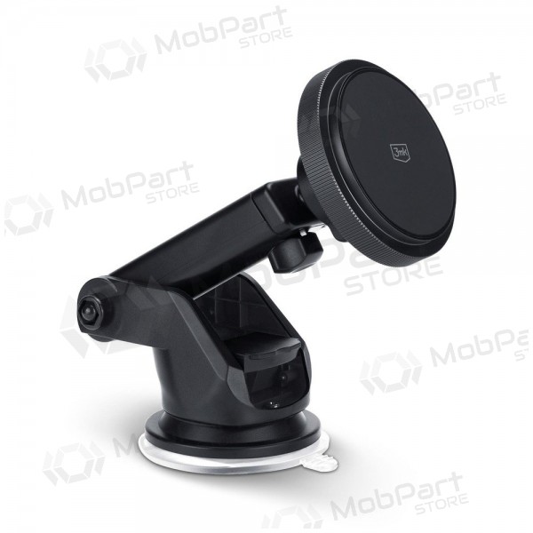 Autohandyhalterung mit kabelloser Ladefunktion 3MK Car MagCharger 15 W am Armaturenbrett.