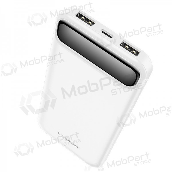 externe Batterie Power Bank Borofone BJ14 Type-C microUSB 2*USB (2A) 10000mAh Weiß externe Batterie Power Bank Borofone BJ14 Type-C microUSB 2*USB (2A) 10000mAh Weiß