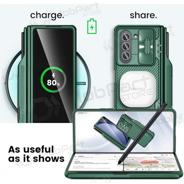 Samsung  Galaxy Z Fold4 Handyhülle „Nillkin CamShield Pro“ (Grün)