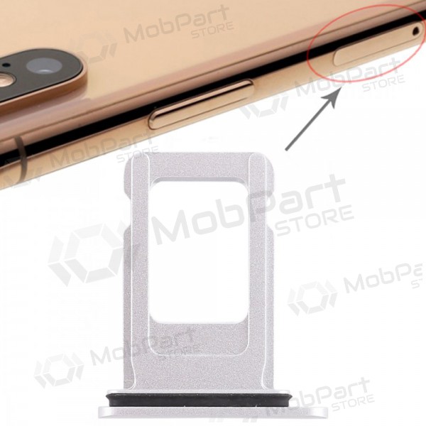 Apple iPhone XR SIM-Kartenhalter (Weiß)